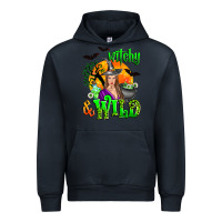 Navy witchy and wild Urban Hoodie - Zillion Design Studio