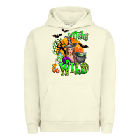 Pigment Pistachio witchy and wild Urban Hoodie - Zillion Design Studio