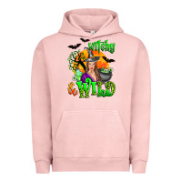 Pigment Salmon witchy and wild Urban Hoodie - Zillion Design Studio