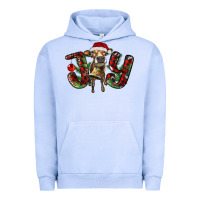 Christmas Joy With Heifer Urban Hoodie | Teevron