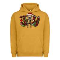 Pigment Peanut Butter christmas joy with heifer Urban Hoodie - RanaPortraitStore