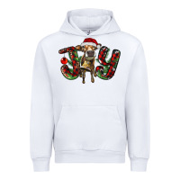 White christmas joy with heifer Urban Hoodie - RanaPortraitStore