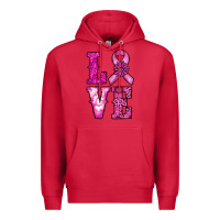 Cardinal cancer love Premium Hoodie - RanaPortraitStore