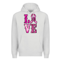 Dove Grey cancer love Premium Hoodie - RanaPortraitStore