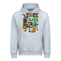 Heather Grey trick rawr treat Urban Hoodie - Zillion Design Studio