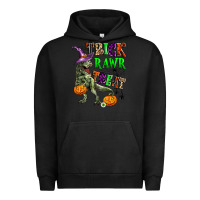 Pigment Black trick rawr treat Urban Hoodie - Zillion Design Studio