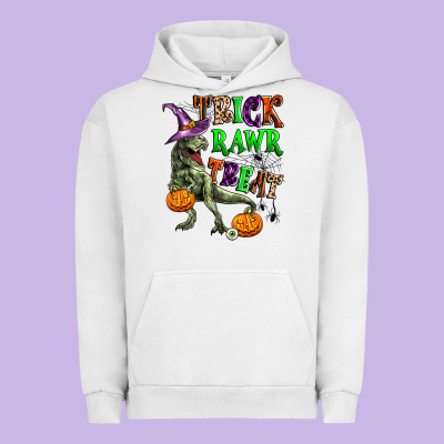 Trick Rawr Treat Urban Hoodie Designed By Zillion Design Studio