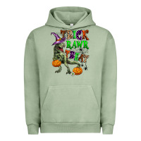 Pigment Oil Green trick rawr treat Urban Hoodie - Zillion Design Studio