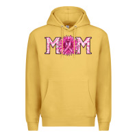 Antique Gold breast cancer mom Premium Hoodie - RanaPortraitStore