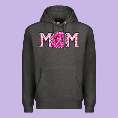 Breast Cancer Mom Premium Hoodie Designed By Ranaportraitstore