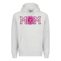 Dove Grey breast cancer mom Premium Hoodie - RanaPortraitStore