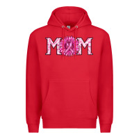 Red breast cancer mom Premium Hoodie - RanaPortraitStore
