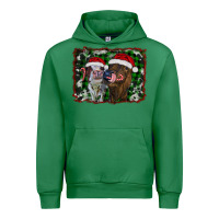 Emerald christmas heifers Urban Hoodie - RanaPortraitStore