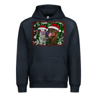 Navy christmas heifers Urban Hoodie - RanaPortraitStore