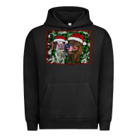 Pigment Black christmas heifers Urban Hoodie - RanaPortraitStore