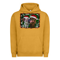 Pigment Peanut Butter christmas heifers Urban Hoodie - RanaPortraitStore