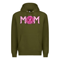 Army Green breast cancer mom Premium Hoodie - RanaPortraitStore
