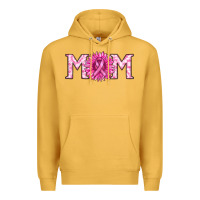 Mustard breast cancer mom Premium Hoodie - RanaPortraitStore