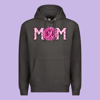 Breast Cancer Mom Premium Hoodie Designed By Ranaportraitstore