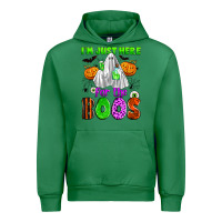 Emerald i'm just here for the boos Urban Hoodie - Zillion Design Studio