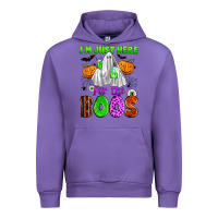 Tulip i'm just here for the boos Urban Hoodie - Zillion Design Studio
