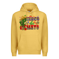 Antique Gold cinco de mayo cactus Premium Hoodie - Zillion Design Studio