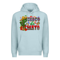 Blue Mist cinco de mayo cactus Premium Hoodie - Zillion Design Studio