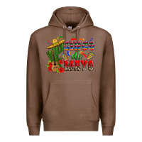 Chestnut cinco de mayo cactus Premium Hoodie - Zillion Design Studio