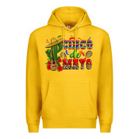 Lemon cinco de mayo cactus Premium Hoodie - Zillion Design Studio