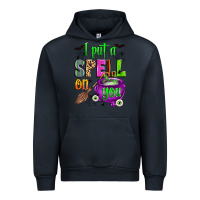 Navy i put a spell on you Urban Hoodie - Zillion Design Studio