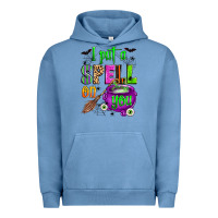 Pigment Pebble Blue i put a spell on you Urban Hoodie - Zillion Design Studio