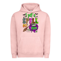 Pigment Salmon i put a spell on you Urban Hoodie - Zillion Design Studio