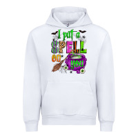 White i put a spell on you Urban Hoodie - Zillion Design Studio