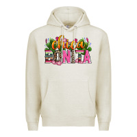 Oatmeal Heather chica bonita Premium Hoodie - Zillion Design Studio