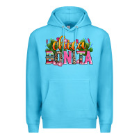 Ocean Blue chica bonita Premium Hoodie - Zillion Design Studio