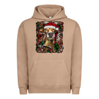 Pigment Burro christmas heifer with leoard and cowhide Urban Hoodie - RanaPortraitStore