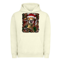 Pigment Pistachio christmas heifer with leoard and cowhide Urban Hoodie - RanaPortraitStore