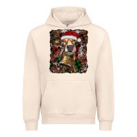 Sandshell christmas heifer with leoard and cowhide Urban Hoodie - RanaPortraitStore