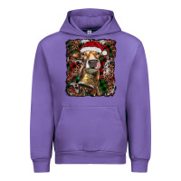 Tulip christmas heifer with leoard and cowhide Urban Hoodie - RanaPortraitStore