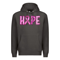Smoke breast cancer hope Premium Hoodie - RanaPortraitStore