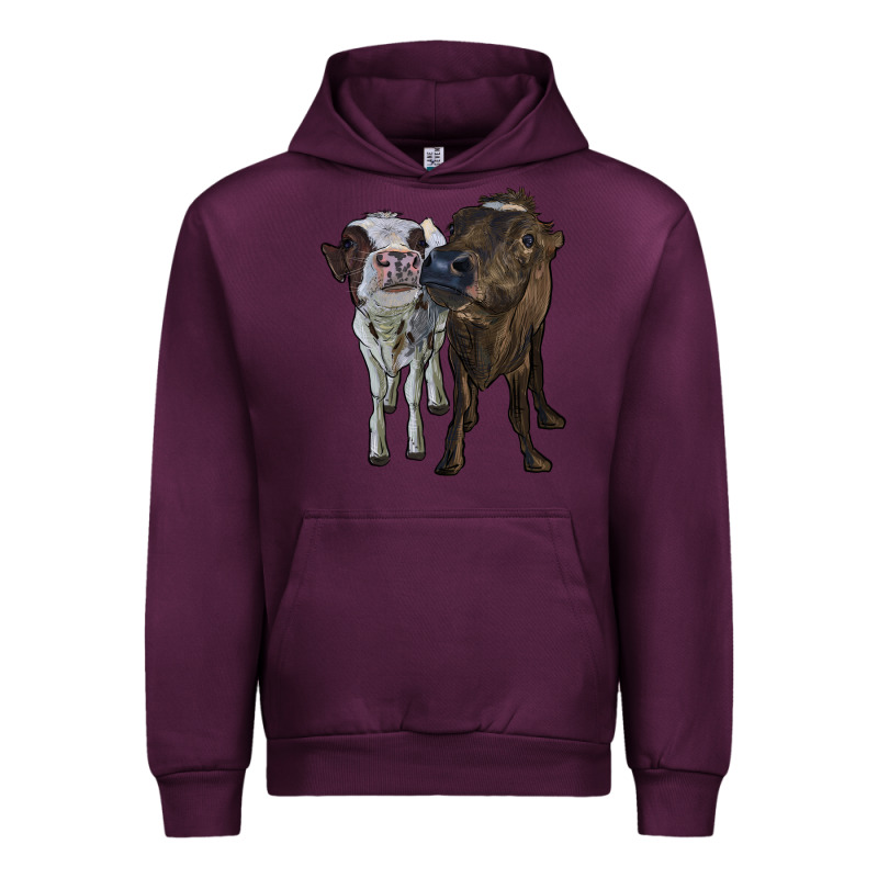 Two Heifer Cows Urban Hoodie by RanaPortraitStore | Teevron