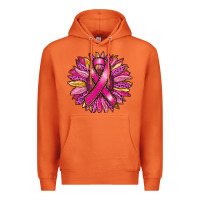 Carrot breast cancer sunflower Premium Hoodie - RanaPortraitStore