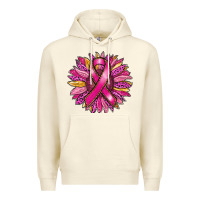 Sandshell breast cancer sunflower Premium Hoodie - RanaPortraitStore