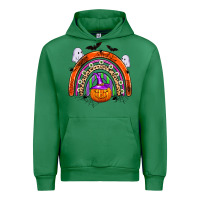 Emerald halloween rainbow Urban Hoodie - Zillion Design Studio