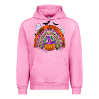 Fuchsia Pink halloween rainbow Urban Hoodie - Zillion Design Studio