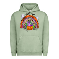 Pigment Oil Green halloween rainbow Urban Hoodie - Zillion Design Studio
