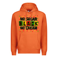 Carrot no sugar no cream black Premium Hoodie - Zillion Design Studio