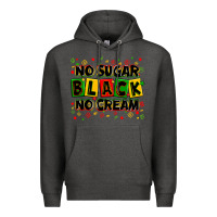 Charcoal Heather no sugar no cream black Premium Hoodie - Zillion Design Studio