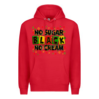 Red no sugar no cream black Premium Hoodie - Zillion Design Studio