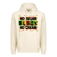 Tofu no sugar no cream black Premium Hoodie - Zillion Design Studio